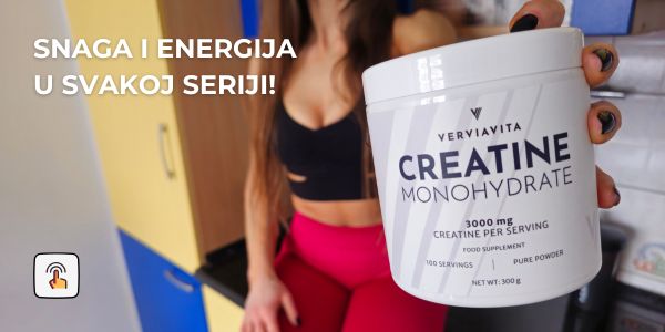 snaga i energija uz kreatin